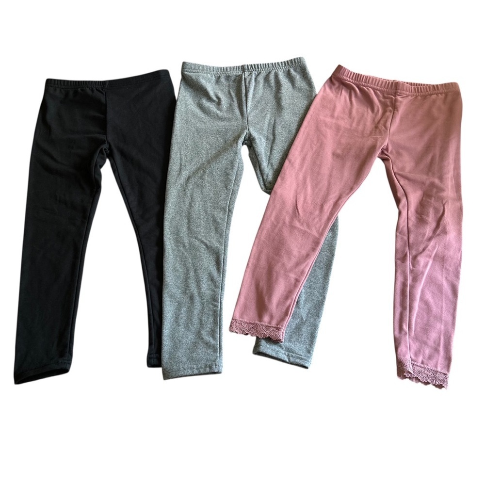 Emma and Elsa | Set of Fleeced Leggings
